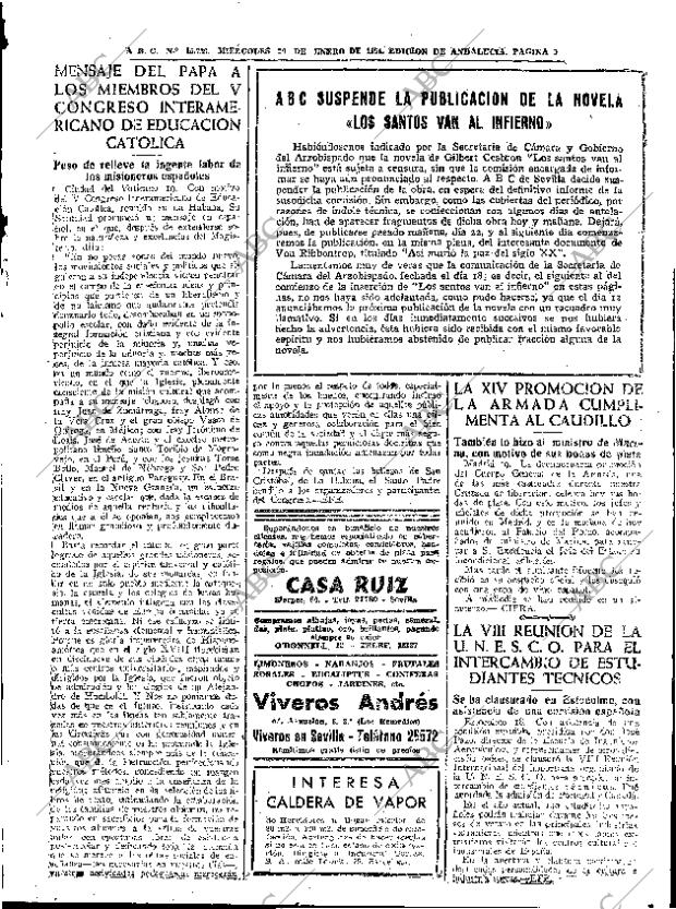 ABC SEVILLA 20-01-1954 página 9