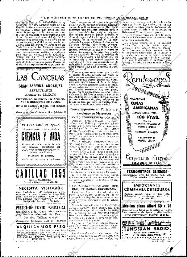 ABC MADRID 22-01-1954 página 18