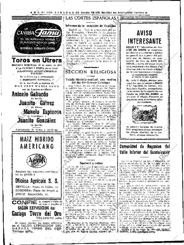 ABC SEVILLA 23-01-1954 página 12