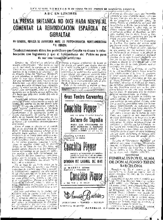 ABC SEVILLA 24-01-1954 página 21