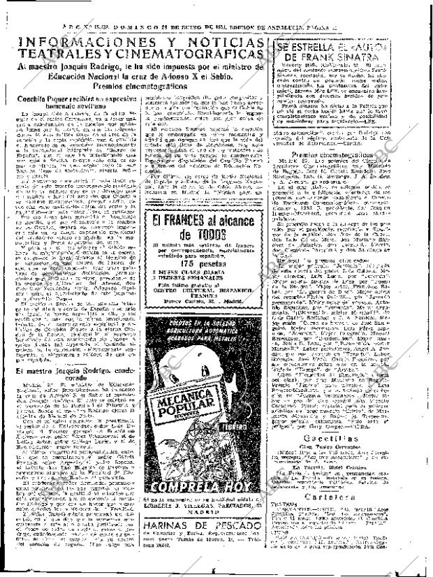 ABC SEVILLA 24-01-1954 página 31