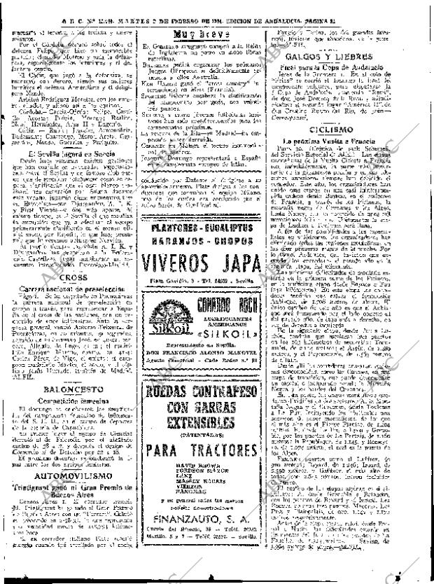 ABC SEVILLA 02-02-1954 página 21