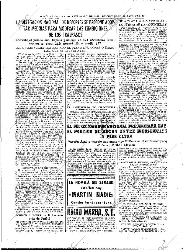 ABC MADRID 06-02-1954 página 29