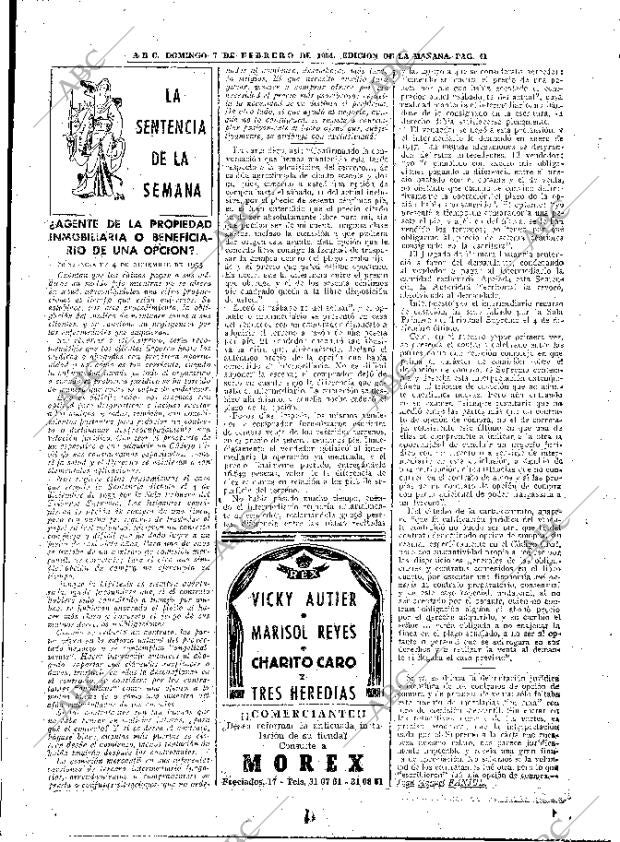 ABC MADRID 07-02-1954 página 41