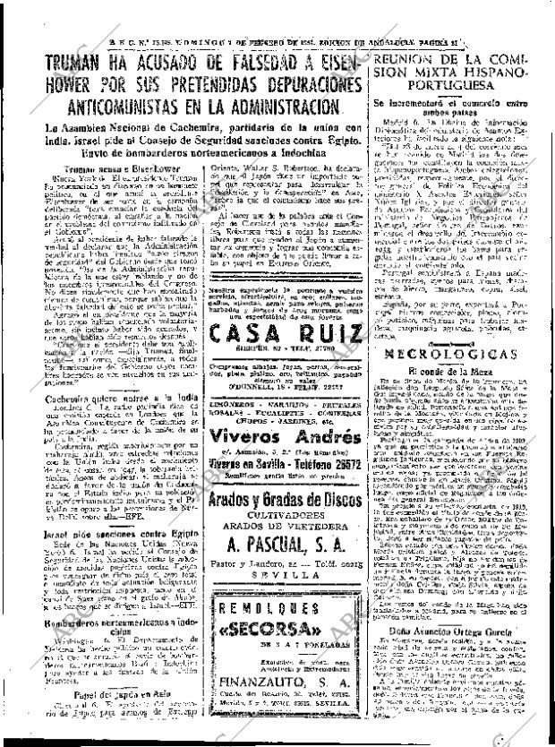 ABC SEVILLA 07-02-1954 página 21