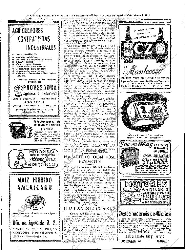 ABC SEVILLA 07-02-1954 página 24