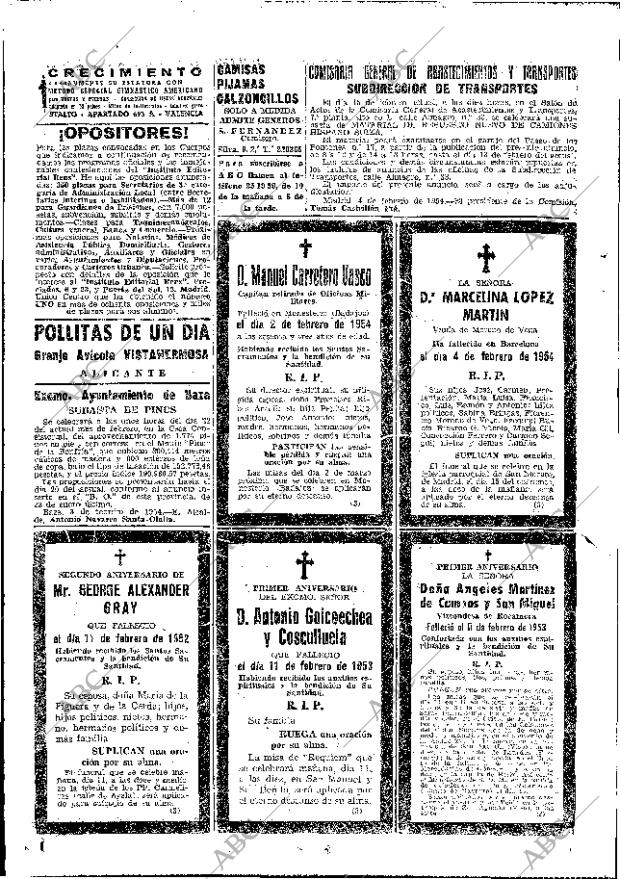 ABC MADRID 10-02-1954 página 38