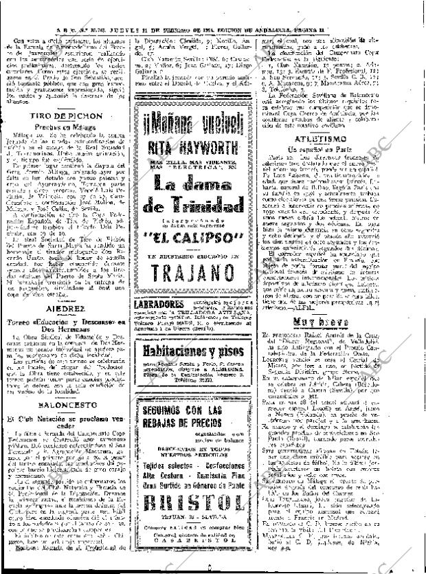 ABC SEVILLA 11-02-1954 página 21