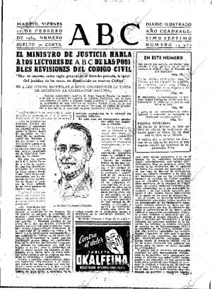 ABC MADRID 12-02-1954 página 15