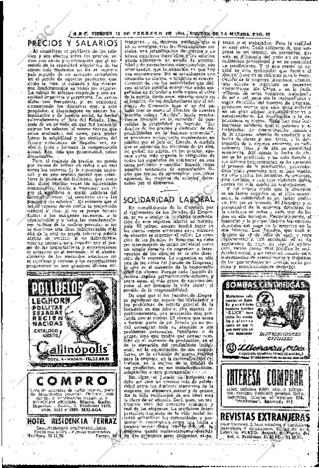 ABC MADRID 12-02-1954 página 17