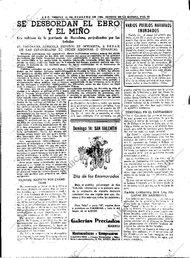ABC MADRID 12-02-1954 página 21