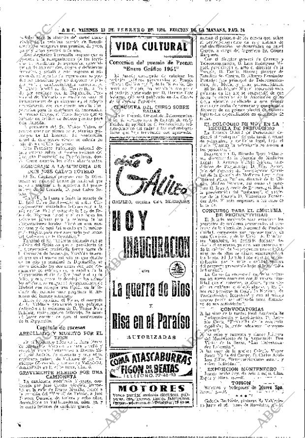 ABC MADRID 12-02-1954 página 24