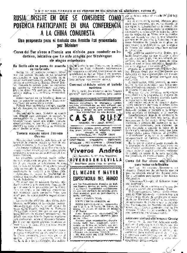 ABC SEVILLA 13-02-1954 página 9