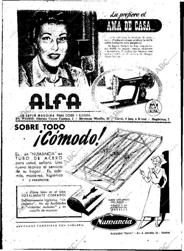 ABC MADRID 14-02-1954 página 28