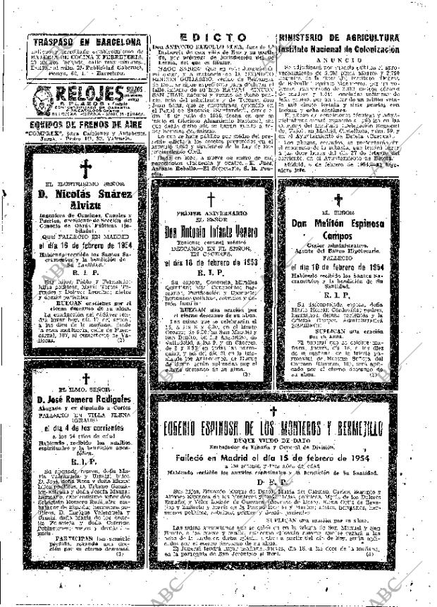 ABC MADRID 17-02-1954 página 35