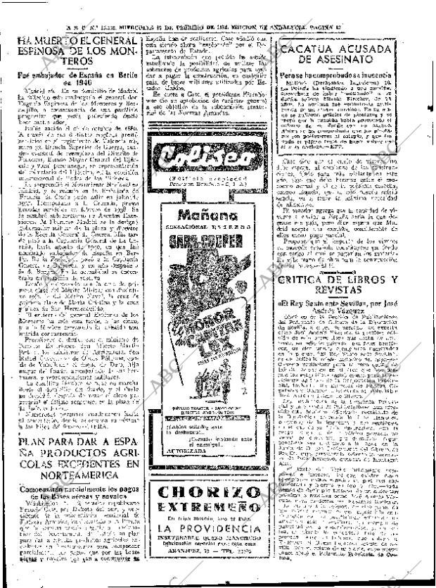 ABC SEVILLA 17-02-1954 página 12