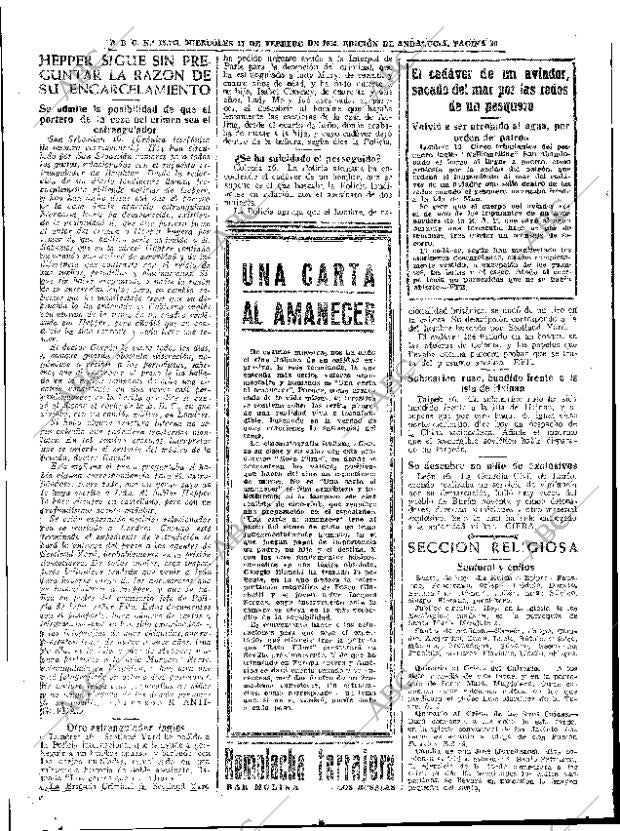 ABC SEVILLA 17-02-1954 página 16