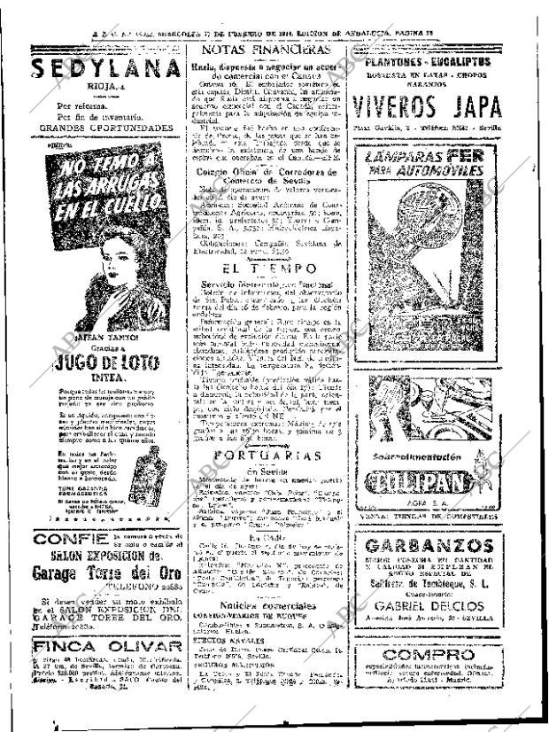 ABC SEVILLA 17-02-1954 página 18