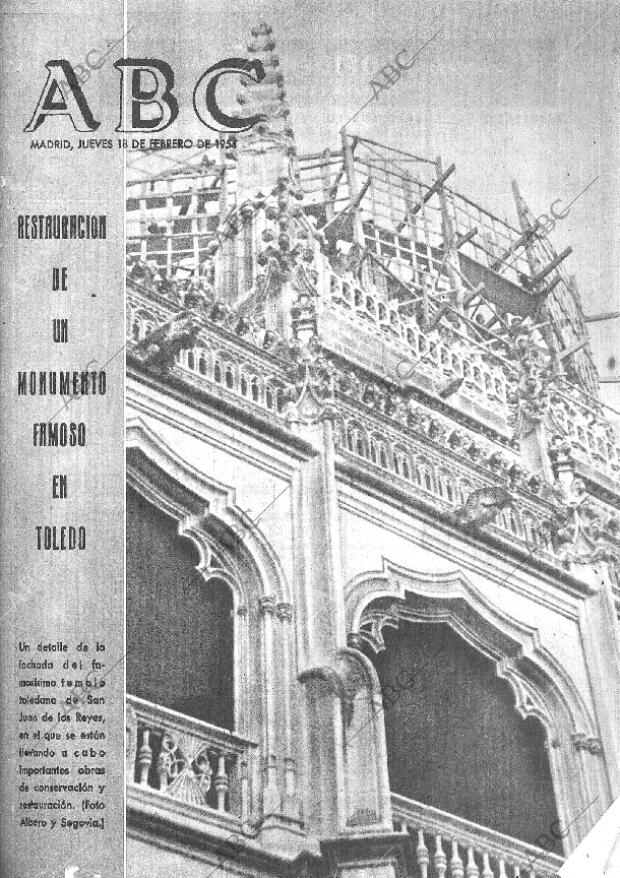 ABC MADRID 18-02-1954 página 1