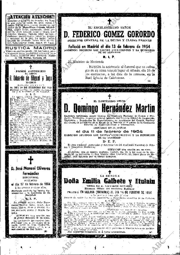 ABC MADRID 18-02-1954 página 39