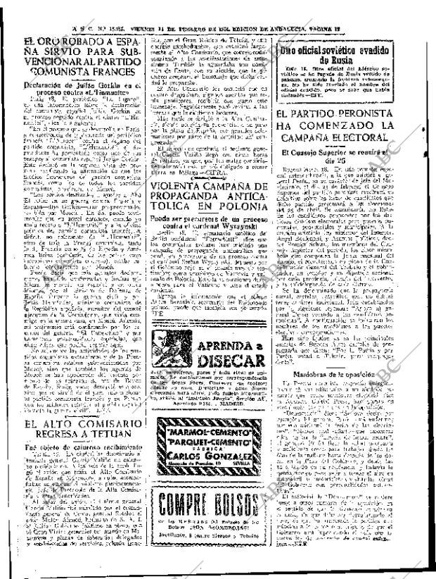 ABC SEVILLA 19-02-1954 página 12