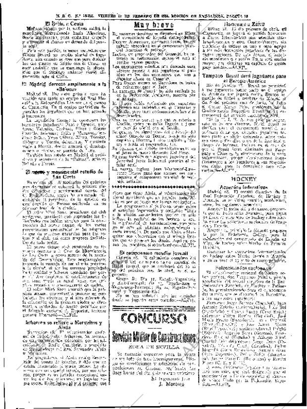 ABC SEVILLA 19-02-1954 página 18
