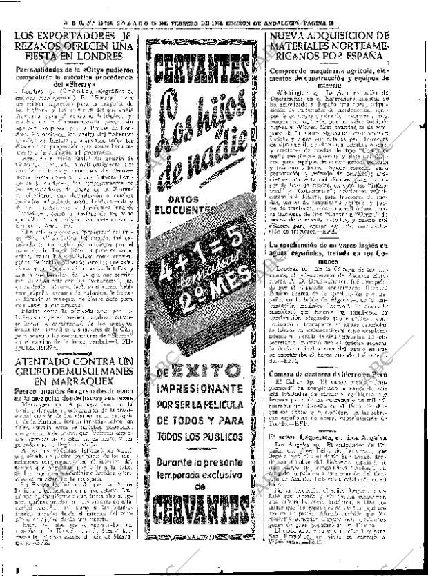 ABC SEVILLA 20-02-1954 página 10
