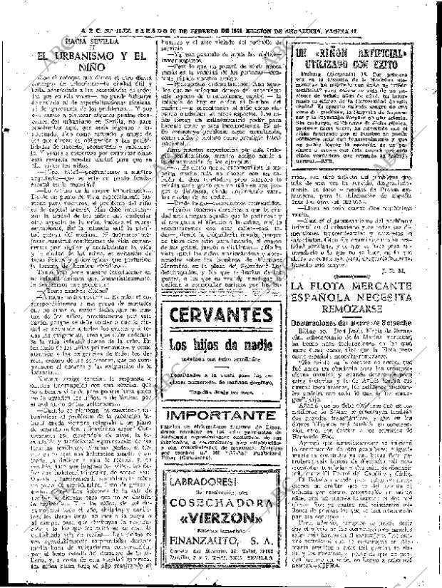 ABC SEVILLA 20-02-1954 página 11
