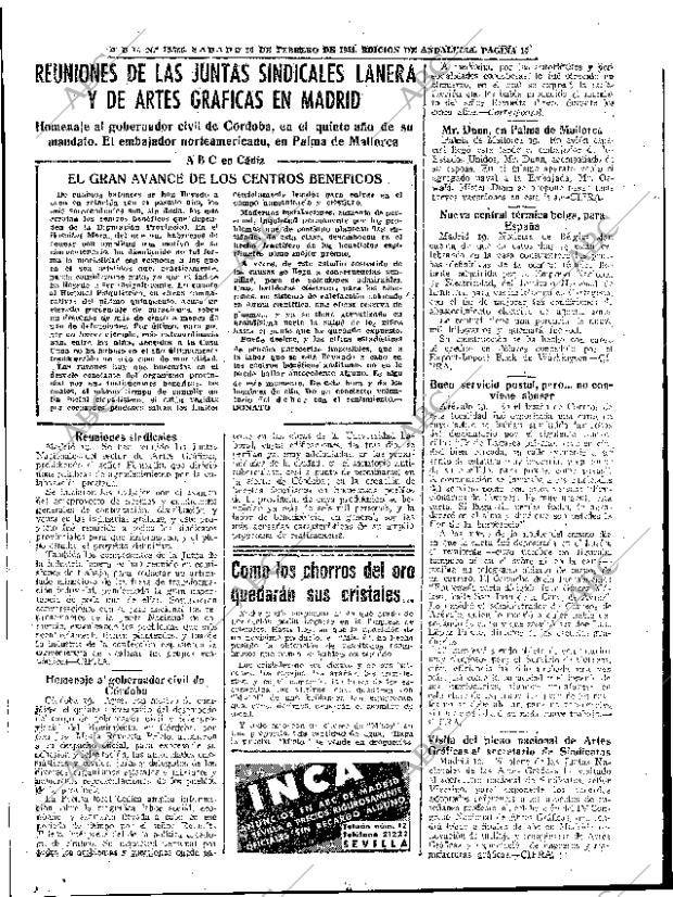 ABC SEVILLA 20-02-1954 página 14