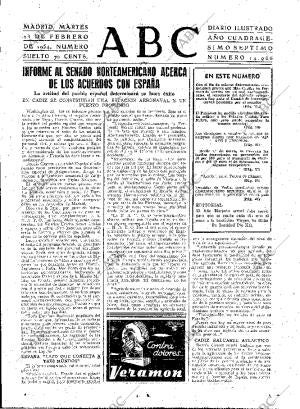 ABC MADRID 23-02-1954 página 15