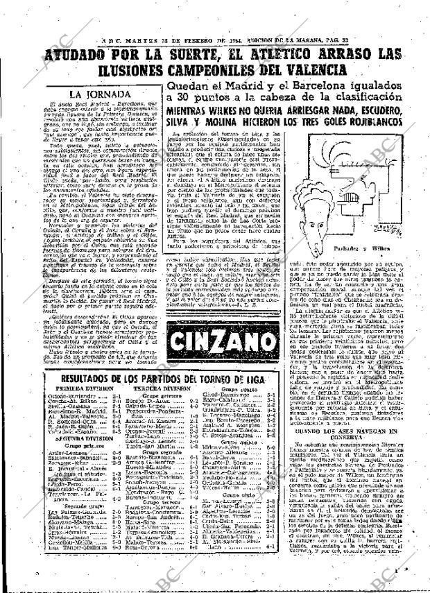 ABC MADRID 23-02-1954 página 33