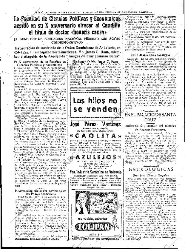 ABC SEVILLA 23-02-1954 página 15