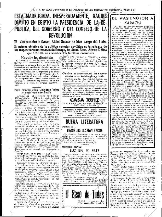 ABC SEVILLA 25-02-1954 página 9