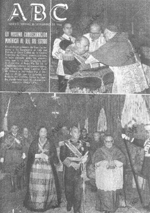 ABC MADRID 26-02-1954 página 1