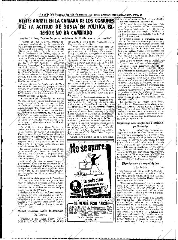 ABC MADRID 26-02-1954 página 22