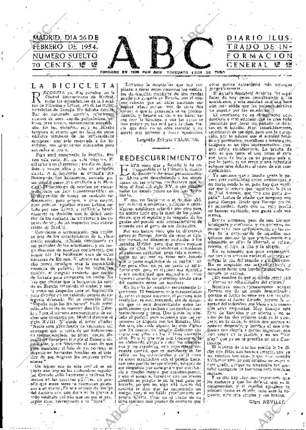 ABC MADRID 26-02-1954 página 3