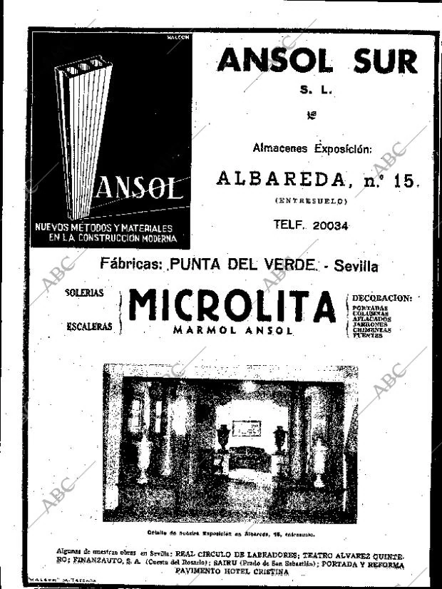 ABC SEVILLA 26-02-1954 página 4