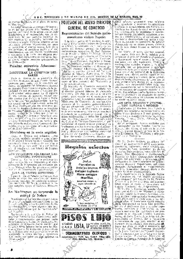 ABC MADRID 03-03-1954 página 20