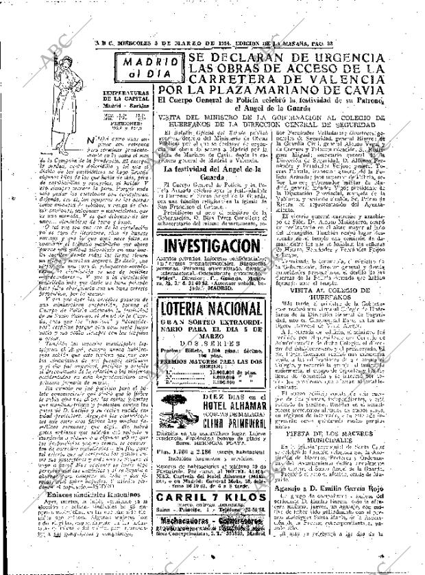 ABC MADRID 03-03-1954 página 23