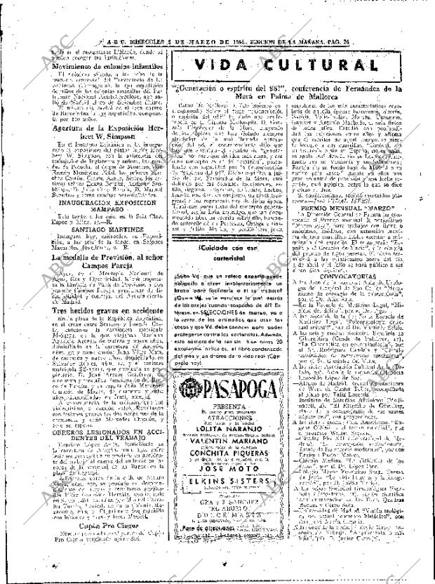 ABC MADRID 03-03-1954 página 24