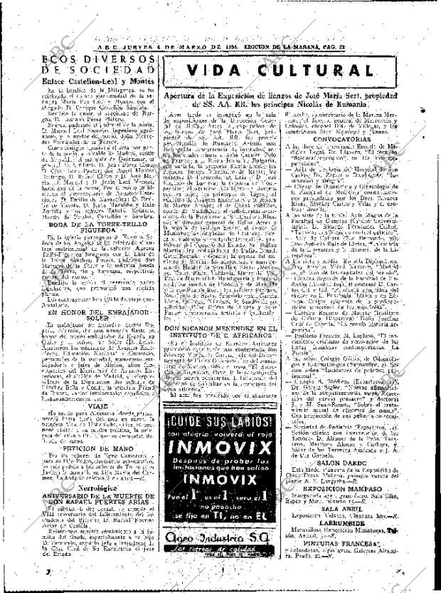 ABC MADRID 04-03-1954 página 22