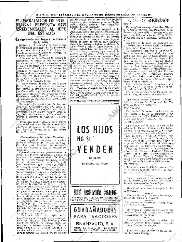 ABC SEVILLA 05-03-1954 página 16