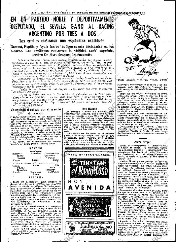 ABC SEVILLA 05-03-1954 página 19