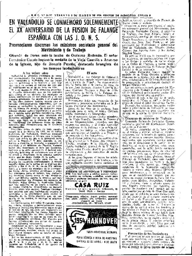 ABC SEVILLA 05-03-1954 página 9