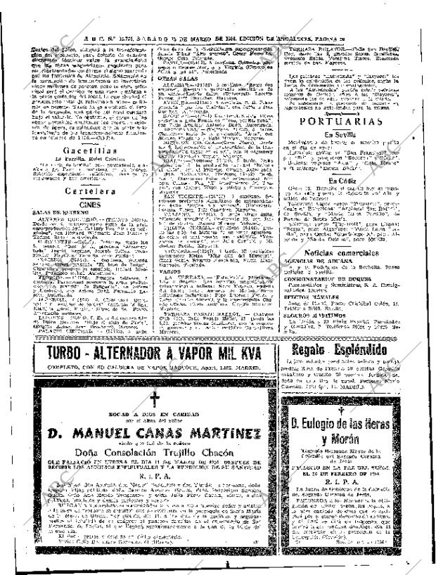 ABC SEVILLA 13-03-1954 página 20
