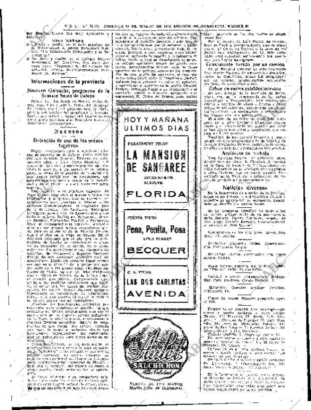 ABC SEVILLA 14-03-1954 página 36
