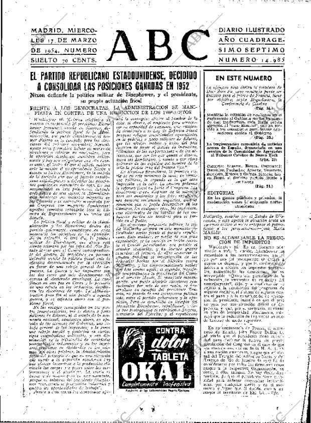 ABC MADRID 17-03-1954 página 31