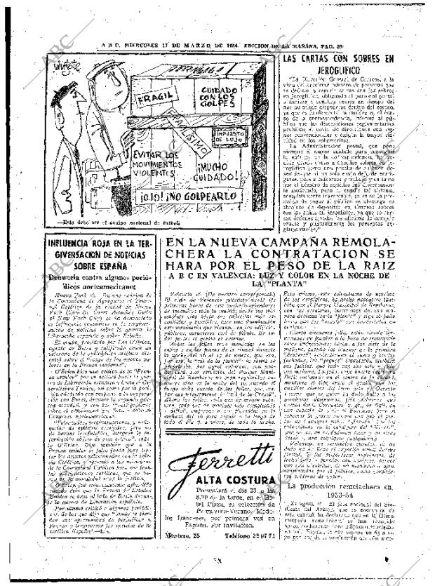 ABC MADRID 17-03-1954 página 39
