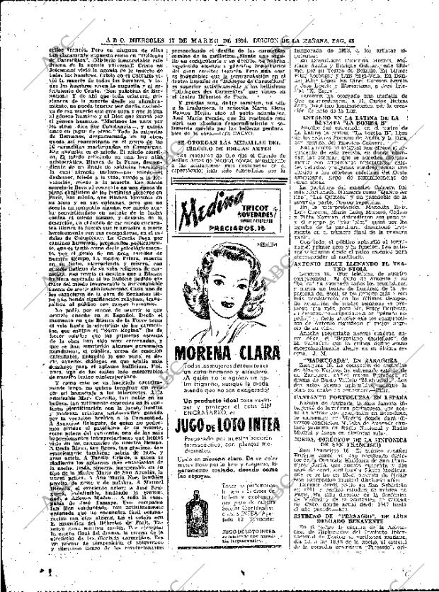 ABC MADRID 17-03-1954 página 48