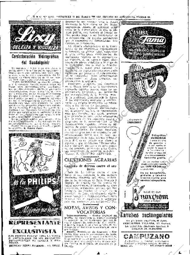ABC SEVILLA 17-03-1954 página 12